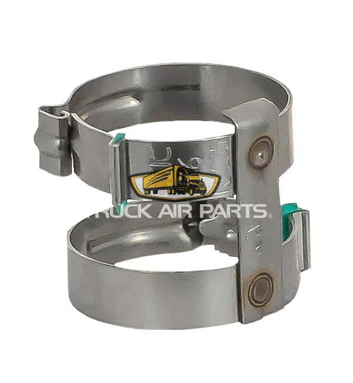 TruckAir Parts 09-1019Q - Manuli Grey Quick Clamp Number 12 Steel, Eco-Frigo G, 1 Year Warranty