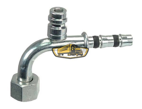 TruckAir Parts 08-6932Q - Female O-Ring Fitting 90 Degree 8 X 8 16mm Steel