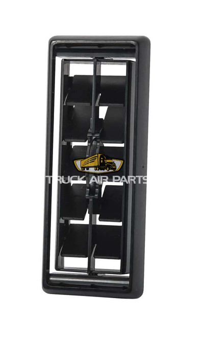 TruckAir Parts 18-2647 - Air Conditioning Louver Snap Mount Rectangle 1-3/4" x 5-1/8" with Vanes - 1 Year Warranty