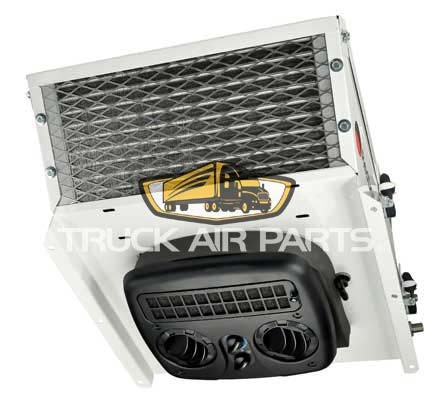 TruckAir Parts 50-9731 - Heavy Duty Rooftop AC Unit, 12V, 22000 BTU, Off-Road, Red Dot