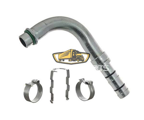 TruckAir Parts 08-6903E - 90 Degree Bead Fitting Number 10 EZ Clip Pilot O Ring Fitting