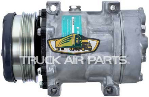 TruckAir Parts 03-3554 - Sanden SD7H15 Standard Compressor With 4 Groove 112mm 12V Clutch