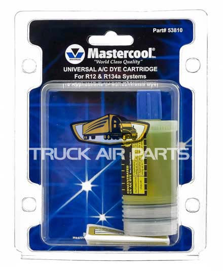TruckAir Parts 17-5087 - Universal Ultra Violet Dye Kit, Ten Applications, R12/R134a Refrigerant, Four Ounce Cartridge