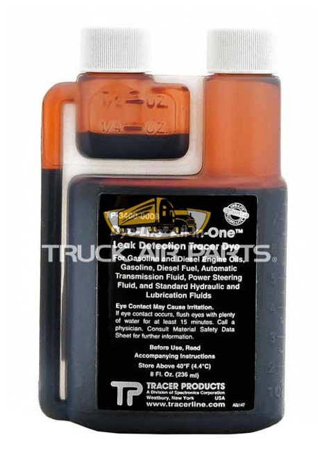 TruckAir Parts 17-5079 - Universal Air Conditioning Oil Dye, 8 Oz Bottle, R12/R134a Compatible
