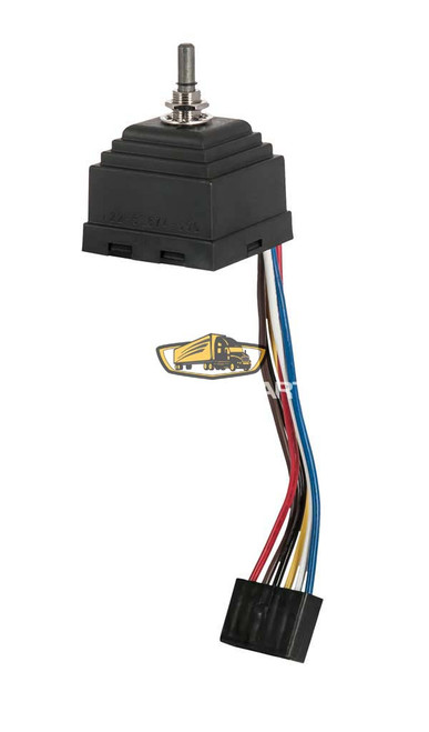 TruckAir Parts 11-0631 - Fan Switch For Freightliner, Rotary Type, 1 Year Warranty