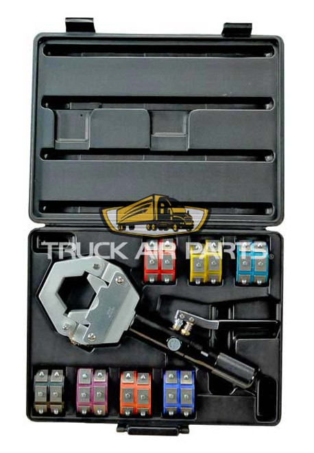 TruckAir Parts 15-3255 - Air Conditioning Crimping Tool With Standard Red Dies