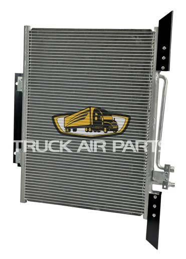 TruckAir Parts 04-1213 - Condenser Mack MR-Series, #8 Male Insert O-Ring Connections