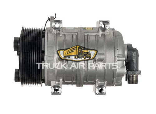 TruckAir Parts 03-3780 - Seltec Valeo TM16 Direct Mount 10 Groove 119mm 12V Air Conditioning Compressor