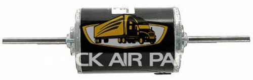 TruckAir Parts 01-2632 - 12V Double Shaft Blower Motor With Vent Tube