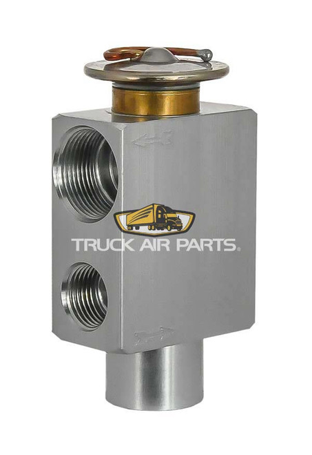 TruckAir Parts 12-3044A - Expansion Valve Block Standard John Deere 240-332 with O'Ring and 1.5 Tonnage