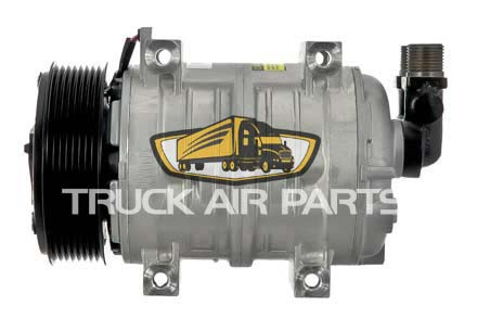TruckAir Parts 03-3775 - Seltec Valeo TM16 Air Conditioning Compressor, 12V, 8 Groove, 123mm Clutch