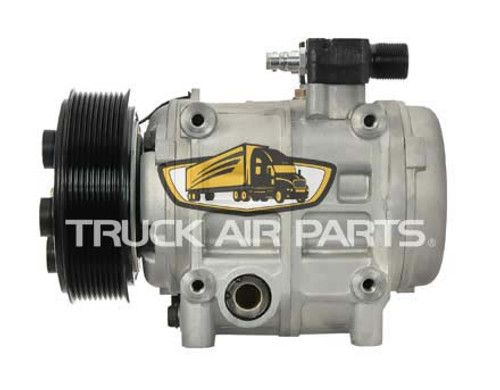 TruckAir Parts 03-3771 - TM31 Compressor With 10 Groove 140mm Clutch, 12V