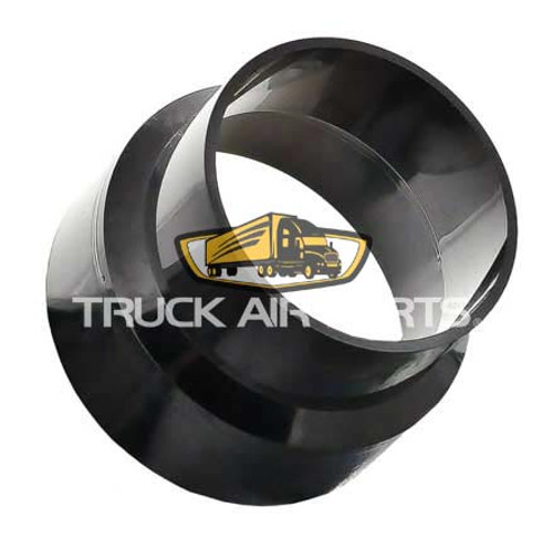 TruckAir Parts 09-4413 - 2-1/2 Inch Plastic Duct Hose Splicer Straight Adapter