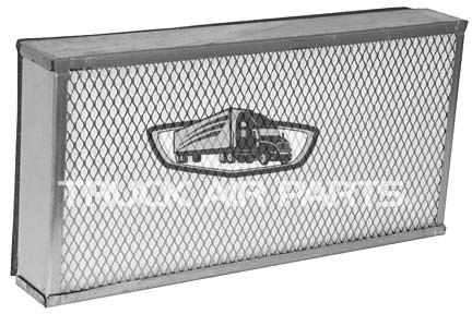 TruckAir Parts 18-2674 - Air Filter Evaporator Recirculation With Metal Frame