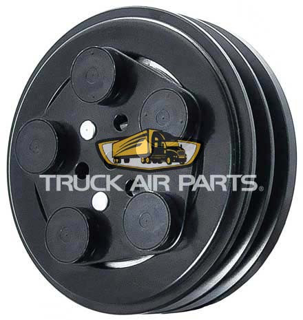 TruckAir Parts 02-3432 - Seltec TM31 2-Groove A/C Compressor Clutch 12V