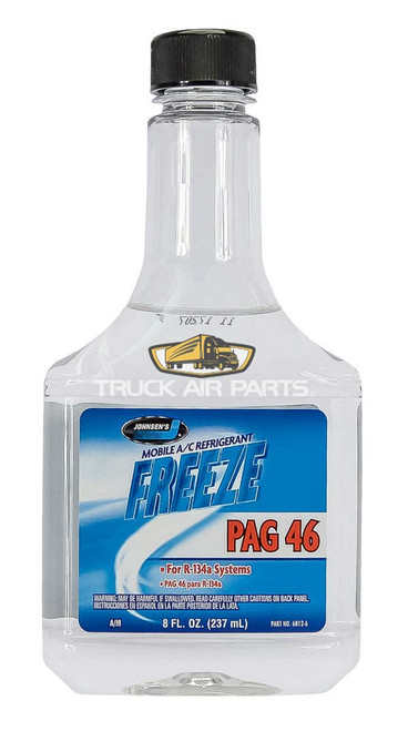 TruckAir Parts 17-3411 - Air Conditioning PAG46 Oil, 8 Oz Bottle