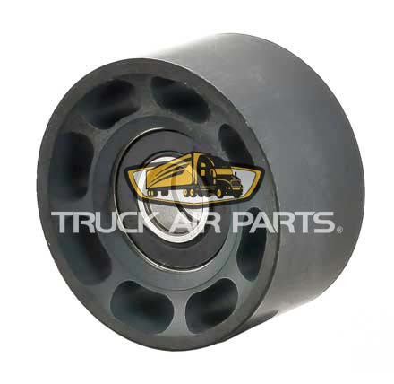 TruckAir Parts 18-5616 - Back Idler Pulley Steel 3 Inch Diameter 1.5 Inch Belt Area