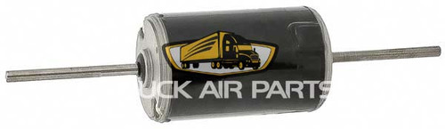TruckAir Parts 01-3068 - Caterpillar 24V Blower Motor With Double Shaft and Two-Wire Harness