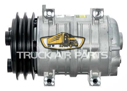 TruckAir Parts 03-3125AT - Universal TM16HD Air Conditioning Compressor 12V 2 Groove 125mm