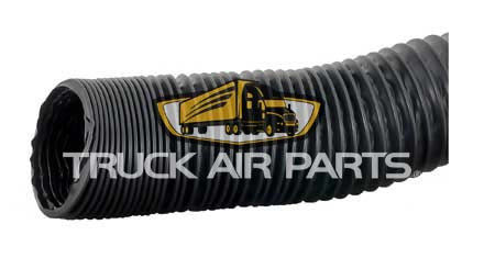 TruckAir Parts 09-4250 - Defrost Hose 2.5 Inch Diameter 9 Foot Plastic Duct