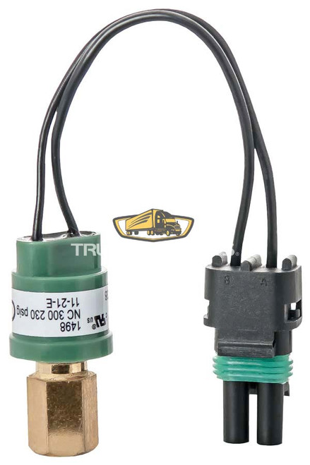 TruckAir Parts 11-0617 - High Pressure Switch 250/300 PSI Normally Closed, Freightliner, M10-1.25 Female