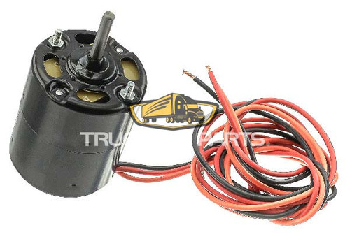 TruckAir Parts 01-3040 - 12V Blower Motor with Single 5/16" Shaft, 4.2" Body Length, 1-Year Warranty
