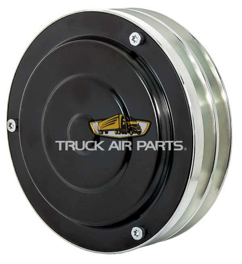 TruckAir Parts 02-3517 - Sanden SD7H15 Compressor Clutch, 2 Groove, 6 Inch Diameter, 12V, With Diode Capacitor