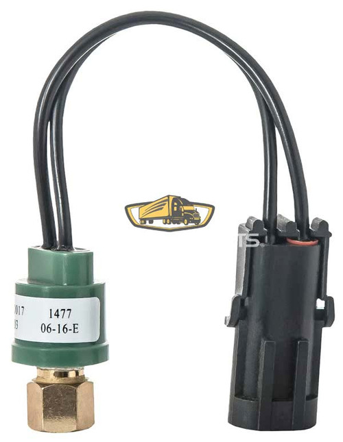 TruckAir Parts 11-0821 - Low Pressure Switch 27/3 PSI Cut Off/On, 7/16"-20 Female