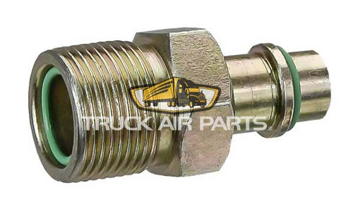 TruckAir Parts 08-1005S - Paccar Pad Adapter With Bead Fittings, Straight Steel