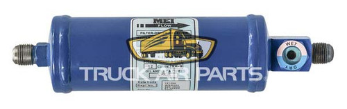 TruckAir Parts 07-3065A - 30 Cubic Inch Inline Receiver Drier 1/2 Inch SAE