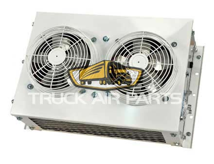 TruckAir Parts 50-9365 - Remote Mount AC Condenser, 33000 BTU, 12V, 2 Fan, For On and Off-Road Applications