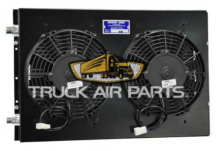 TruckAir Parts 04-3426 - A/C Power Condenser with 12V Fans, 17300 BTU, On and Off-Road Application
