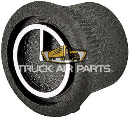 TruckAir Parts 18-2076 - Air Conditioning Knob Push On 1/4 Inch Shaft Speed Control Type