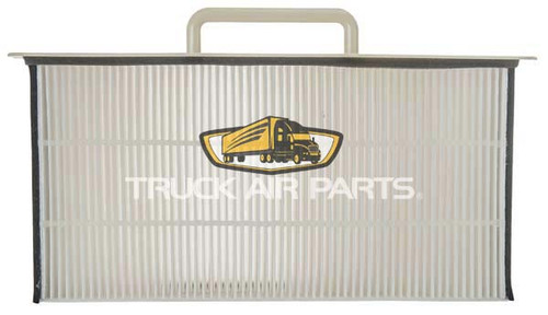 TruckAir Parts 18-3132 - Cabin Air Filter Volvo Off Road Woven Fiber Frame Handle
