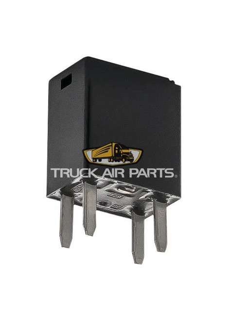 TruckAir Parts 11-0864 - Relay 4 Pin Normally Open Single Pole 12V 35 Amp for Navistar Prostar