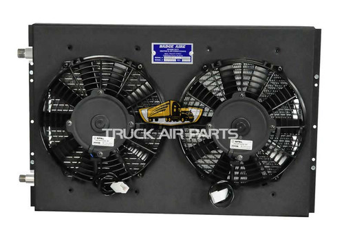 TruckAir Parts 04-3425 - A/C Power Condenser with 24V Fans, 17300 BTU, On And Off-Road Application