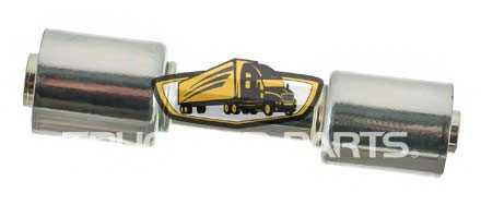 TruckAir Parts 08-3006BS - Steel Beadlock Splicer Fitting, Straight, #10 x #12 Hose End