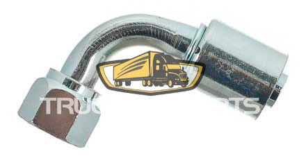 TruckAir Parts 08-6974BS - A/C O-Ring Fitting Beadlock 90 Degree Female Steel