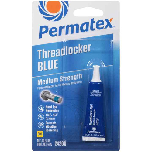 24200 THREADLOCKER BLUE 6ML BOTTLE