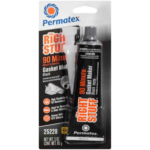 25228 BLACK RIGHT STUFF GASKET MAKER 3 OZ.