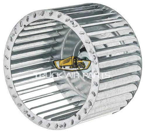 TruckAir Parts 18-2612 - Blower Wheel, Aluminum, Clockwise Rotation, 1 Year Warranty