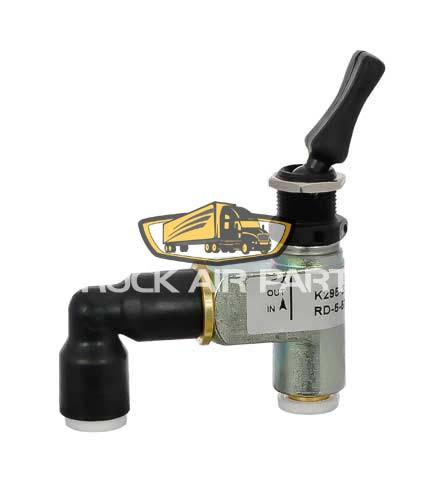 TruckAir Parts 19-2618 - Air Operated Toggle Switch - 1/8" Push In Fitting