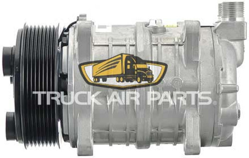 TruckAir Parts 03-3765 - AC Compressor R134A, Seltec TM16, 8 Groove, 125mm, 12V