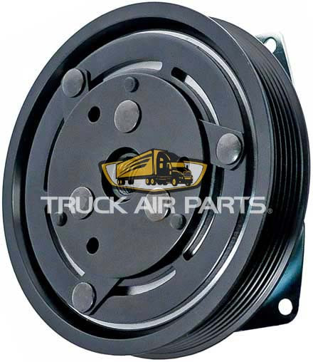 TruckAir Parts 02-3419 - CCI York Style Compressor Clutch Poly Six Groove 12V
