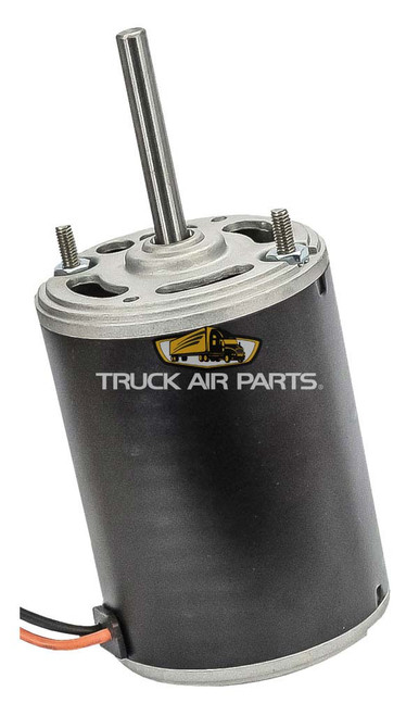 TruckAir Parts 01-2615 - 12V Single-Shaft Blower Motor with 2-Wire Lead, 4.63" Overall Length, 1-Year Warranty