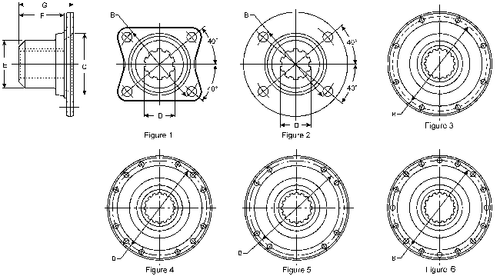 Spicer 6.5-1-741 - 1810 Series Companion Flange for Fuller Transmissions