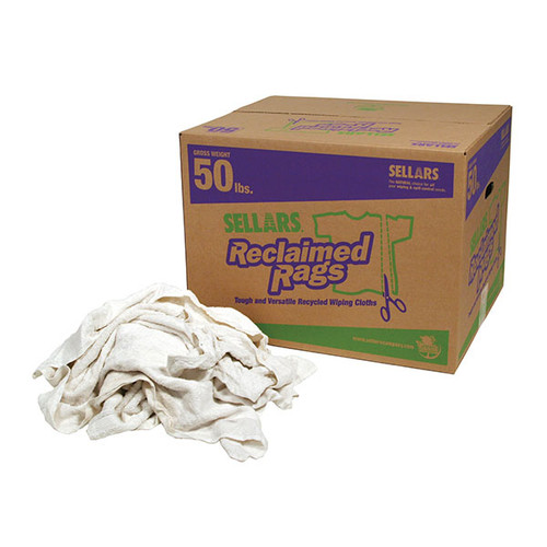 99212 RECLAIMED RAGS - WHITE TURKISH TWL