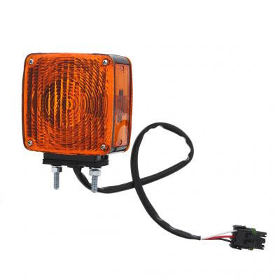 PAI 5278: Black Square Turn Signal Lamp