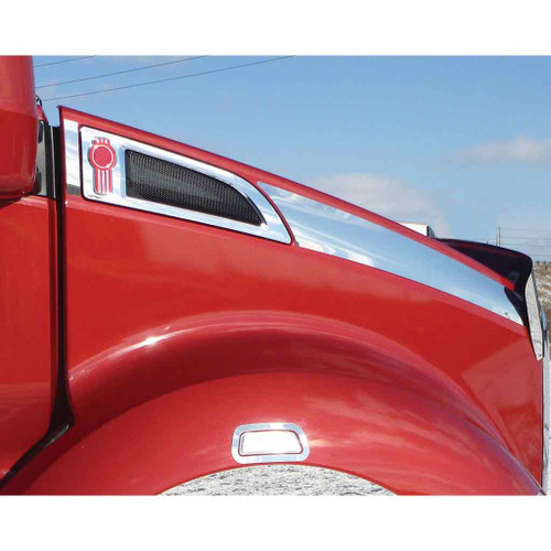 TK-1133 KW. T680 SIDE HOOD TRIM FOR LONG HOOD MODELS