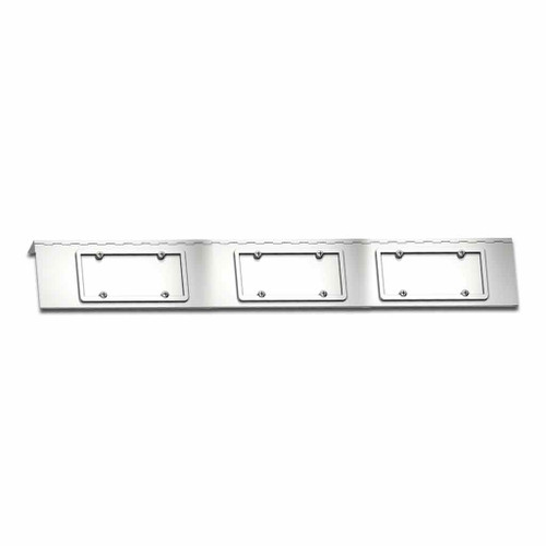 TP-1703 PET. LICENSE PLATE / TAG SWING PLATE - 3 PLATES
